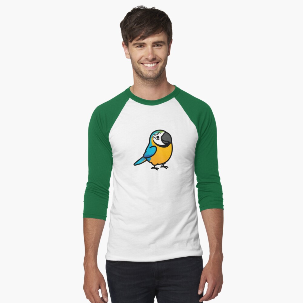 Item preview, Baseball ¾ Sleeve T-Shirt designed and sold by birdhism.