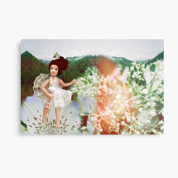 Dance with the flowers Metal Print