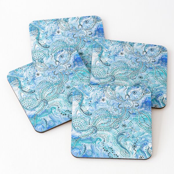 Item preview, Dive into the ocean like lovers do designed and sold by Gomeroi Art.