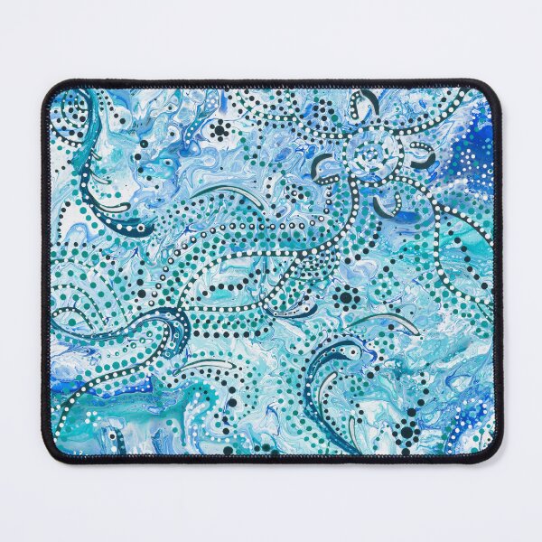 Item preview, Dive into the ocean like lovers do designed and sold by Gomeroi Art.
