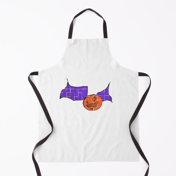 Item preview, Halloween tile pumpkin with cape art  designed and sold by Coffeemerc117.