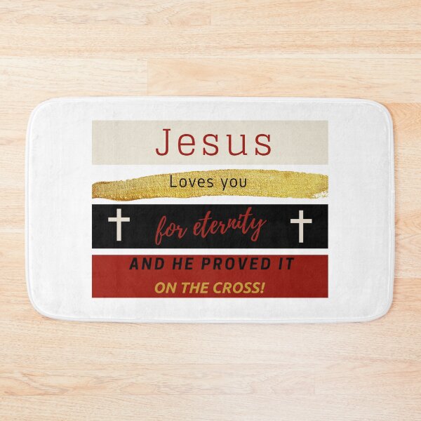 Item preview, Jesus loves you for eternity designed and sold by MadeDifferent.