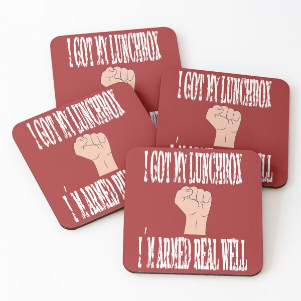 Item preview, I got my lunchbox and I_m armed real well   designed and sold by BiBiTran.
