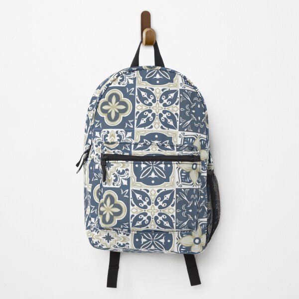 Item preview, Greek Blue Tile Pattern, Ancient Greece - Greek Tile Patterns designed and sold by antevasinart.