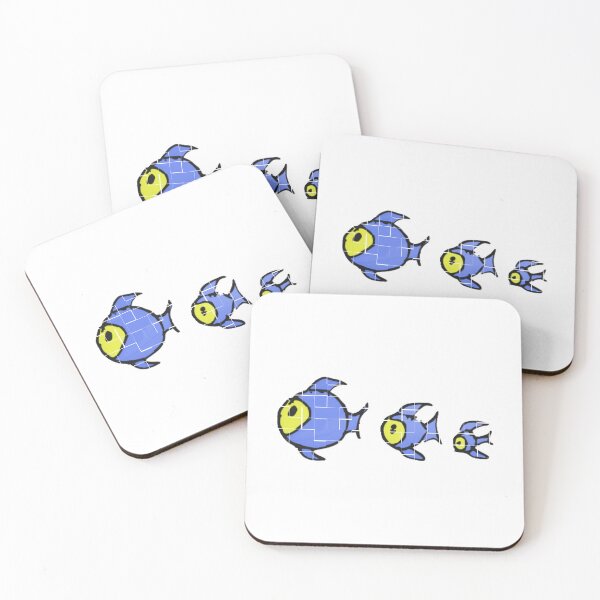 Item preview, Tile fish art  designed and sold by Coffeemerc117.