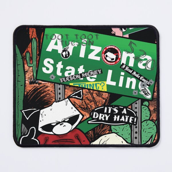 Item preview, Pissed OFF Panda - Tucson Arizona - It's a Dry Hate AZ State Line  designed and sold by Frank Powers.