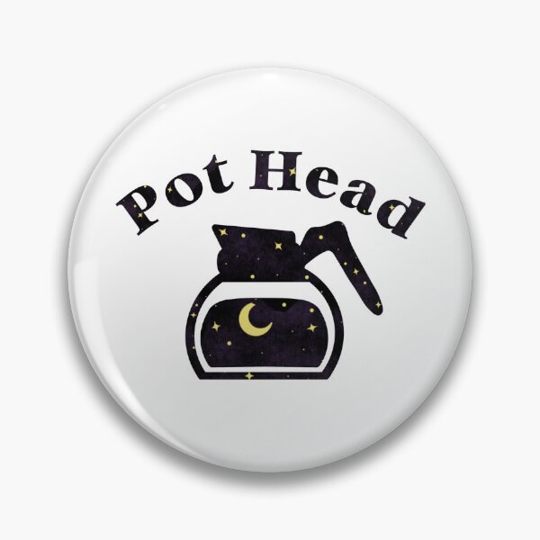Item preview, Simple Coffee Pot Head (Galaxy) designed and sold by Milasneeze.