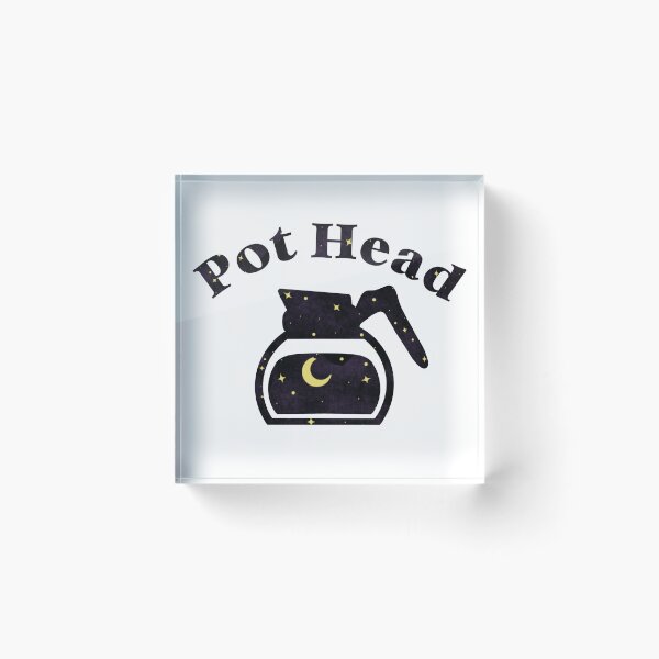 Item preview, Simple Coffee Pot Head (Galaxy) designed and sold by Milasneeze.