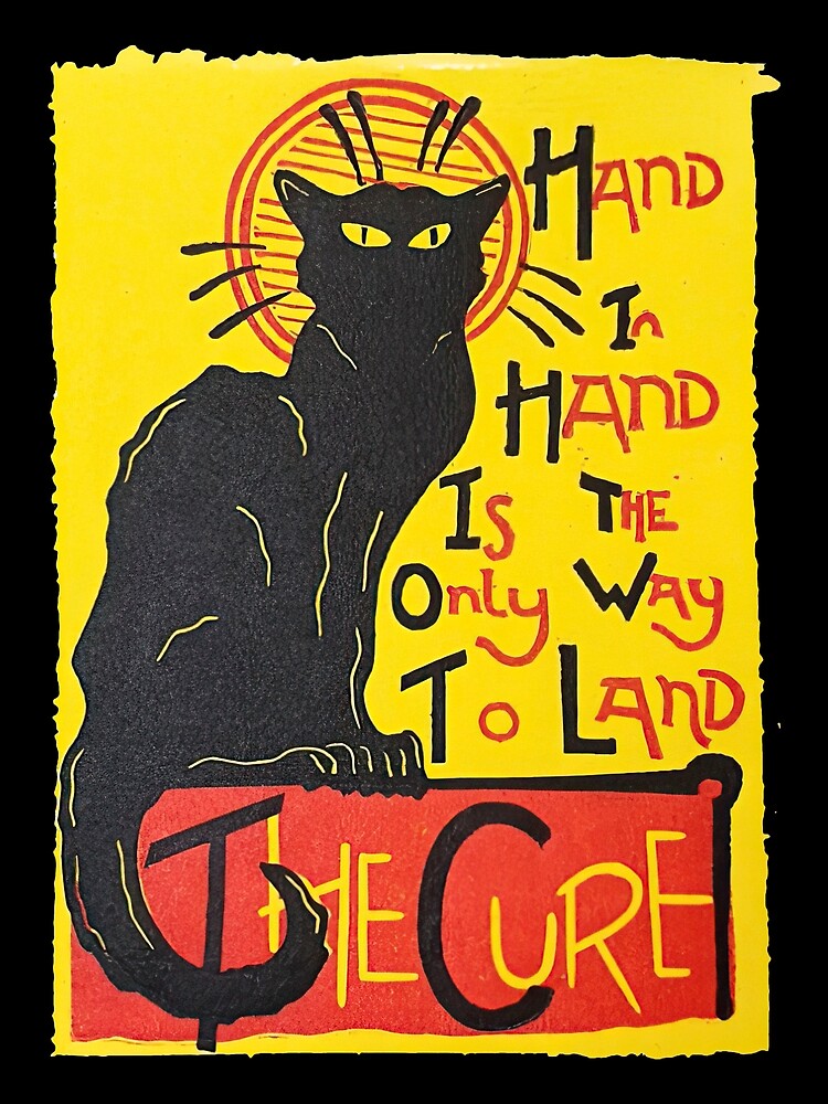 Discover The Cure Cat Cute Premium Matte Vertical Poster
