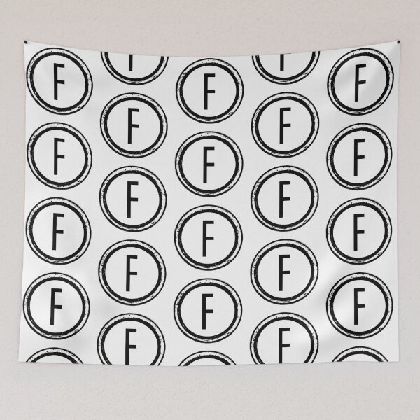 Item preview, Letter F Stamp designed and sold by FangirlFuel.