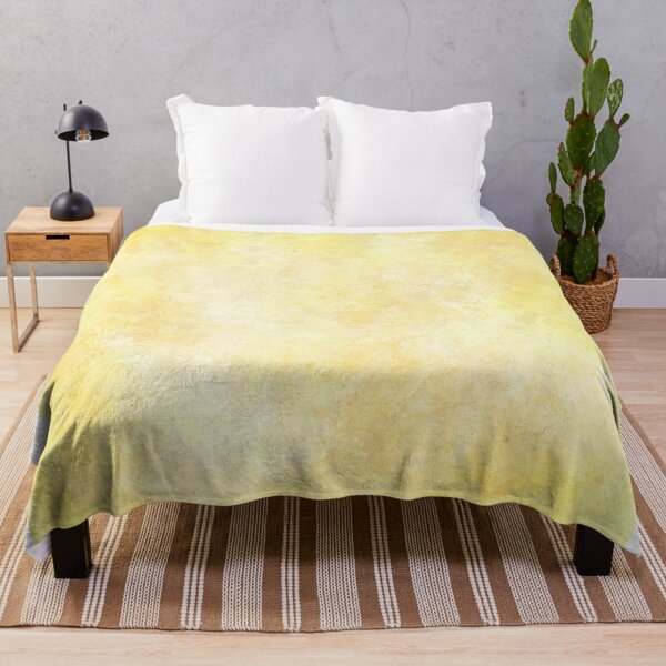 Item preview, Sunshine Yellow Paint Blotted Digital Mimic Art designed and sold by kbynum.