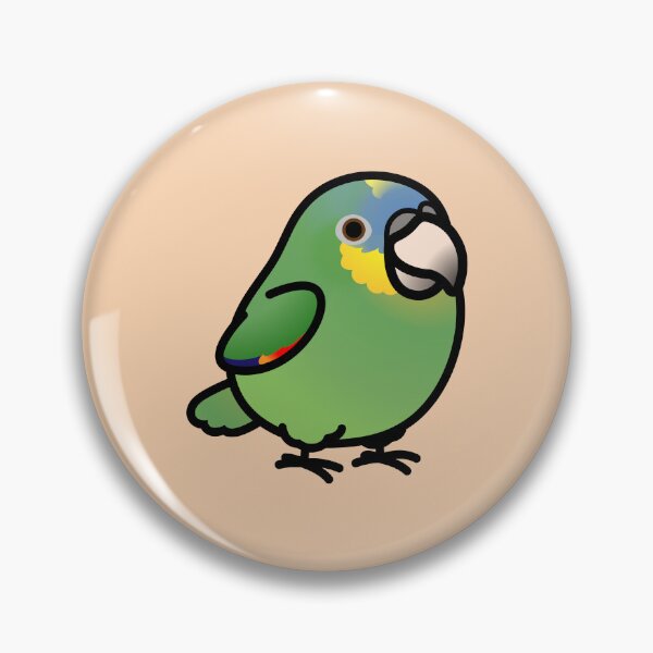 Item preview, Chubby Orange-winged Amazon designed and sold by birdhism.