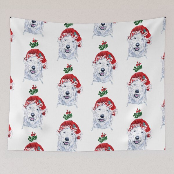 Item preview, Ms. Claus Labradoodle designed and sold by Skosty75.