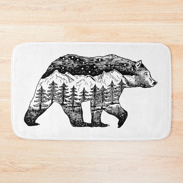 Item preview, Wild Mountain Bear  designed and sold by StickyFun.