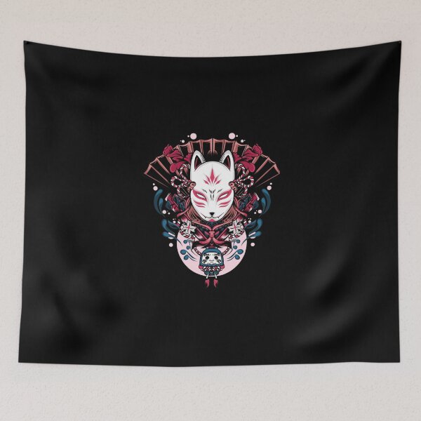 Item preview, Kitsune Mask Artwork Classic T-Shirt designed and sold by opheimbyrneh.