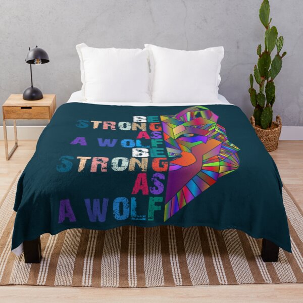 Item preview, Be strong as a wolfstrong wolf designed and sold by TeesBsStore.