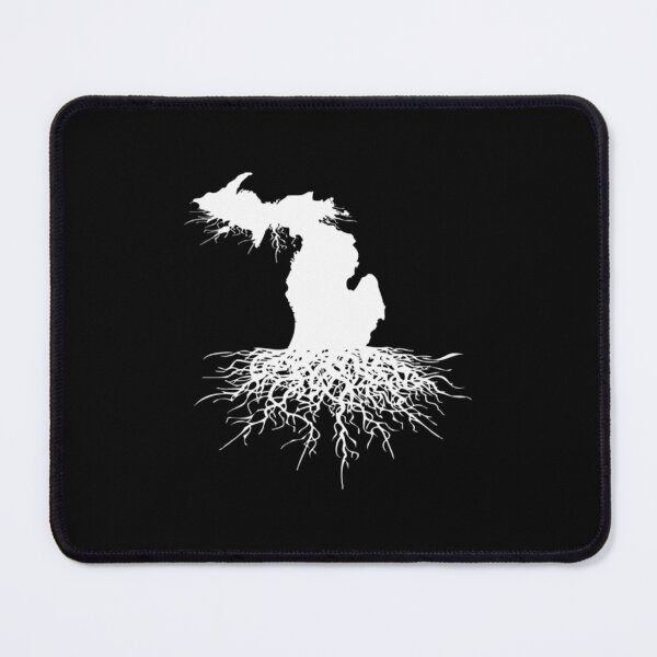 Item preview, State Of Michigan Rooted Vector Roots Silhouette designed and sold by LoiHoa.