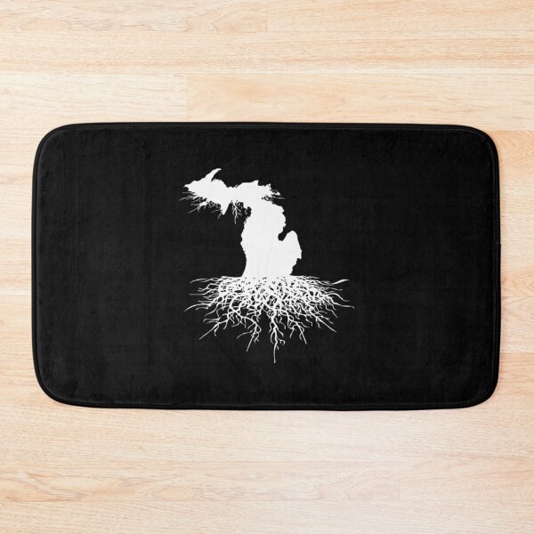 Item preview, State Of Michigan Rooted Vector Roots Silhouette designed and sold by LoiHoa.
