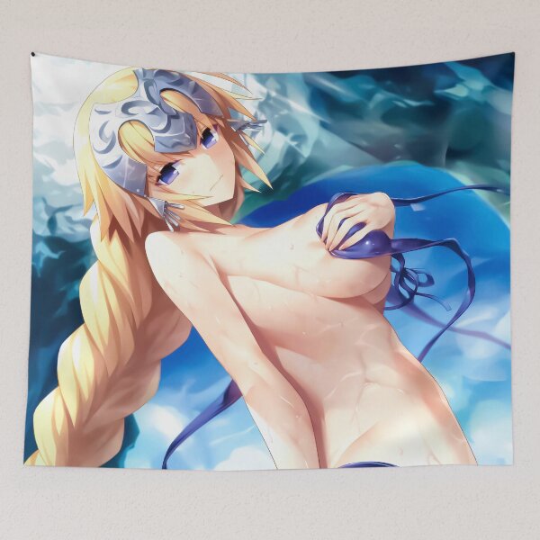 Item preview, Jeanne d'Arc Fate Grand Order Painting Art designed and sold by RalphJaystin.