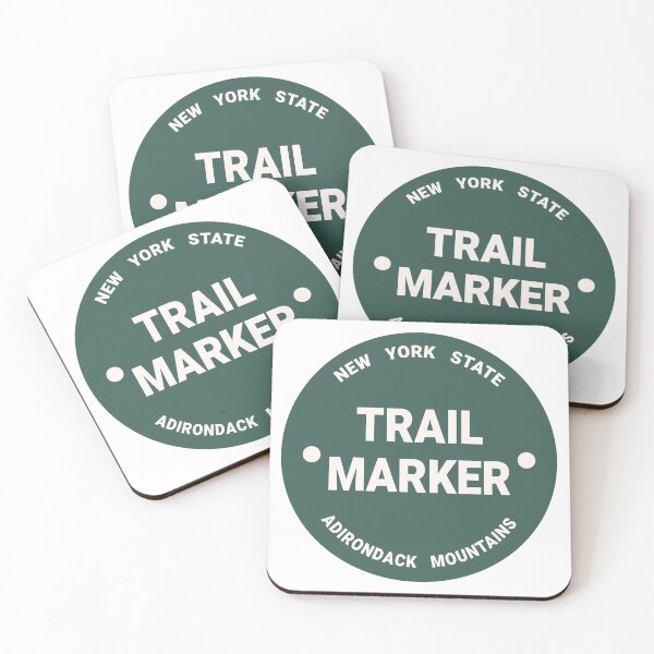 Item preview, New York State Trail Marker Green designed and sold by repyourparks.