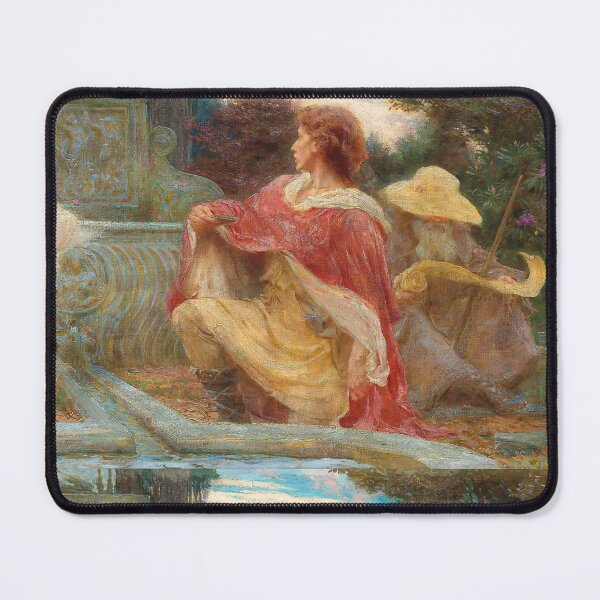 Item preview, The Spirit Of The Fountain (1891) Herbert James Draper (English, 1864-1920) designed and sold by TeeARTHY.