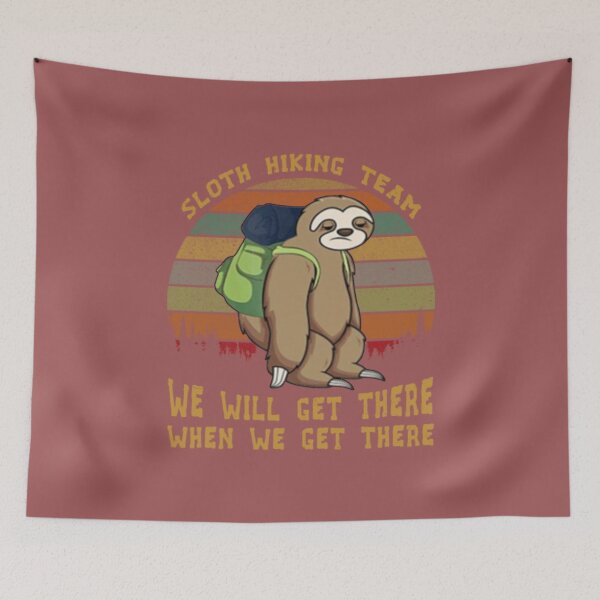 Item preview, Sloth Hiking Team TShirt for sloth lover hiking designed and sold by LoiHoa.