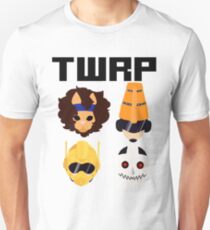 TWRP BLACK LOGO FANART Unisex T-Shirt
