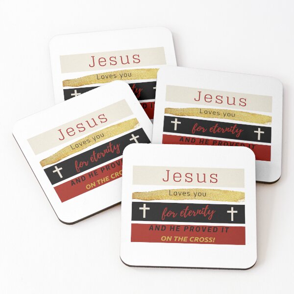 Item preview, Jesus loves you for eternity designed and sold by MadeDifferent.