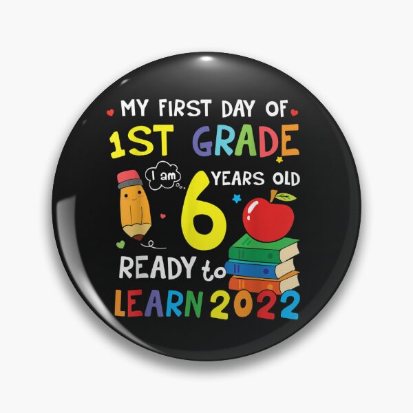 Item preview, Back To School My First Day Of 1st Grade I Am 6 Years Old T-Shirt designed and sold by Blank-Branson.