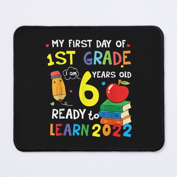 Item preview, Back To School My First Day Of 1st Grade I Am 6 Years Old T-Shirt designed and sold by Blank-Branson.