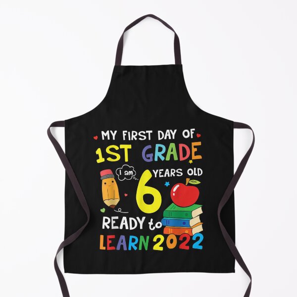 Item preview, Back To School My First Day Of 1st Grade I Am 6 Years Old T-Shirt designed and sold by Blank-Branson.