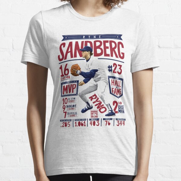 Ryne Sandberg Stats Essential T-Shirt for Sale by wardwilliam90