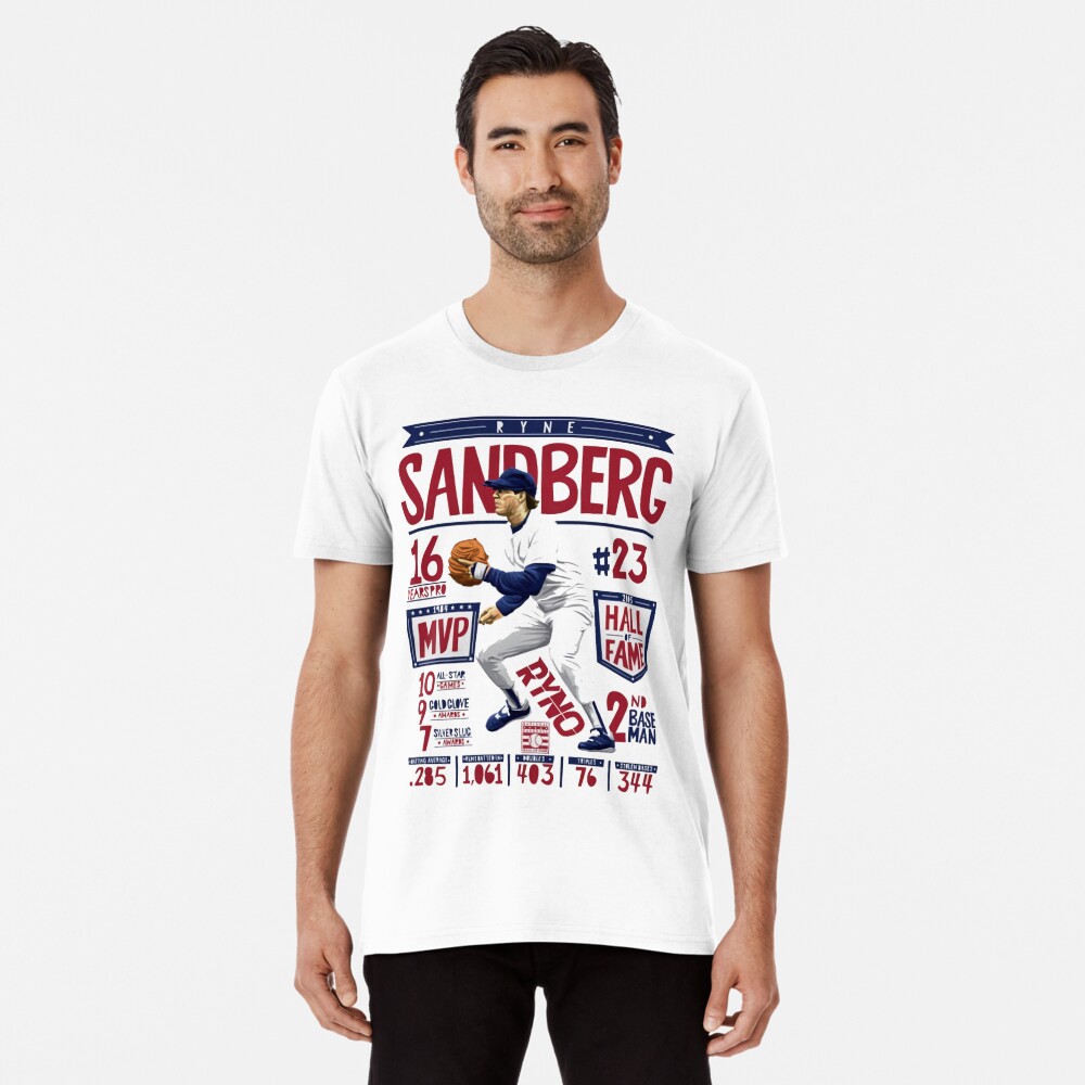 Ryne Sandberg Stats Essential T-Shirt for Sale by wardwilliam90