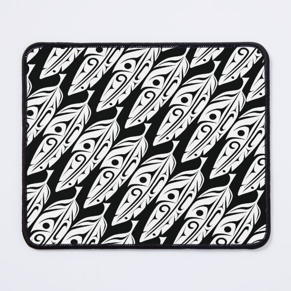 Item preview, Feathers - White - Angled designed and sold by Lou-ann Neel.