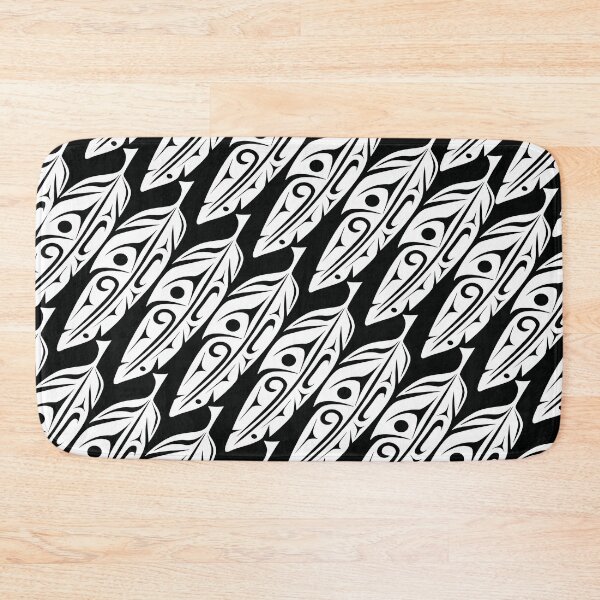 Item preview, Feathers - White - Angled designed and sold by Lou-ann Neel.