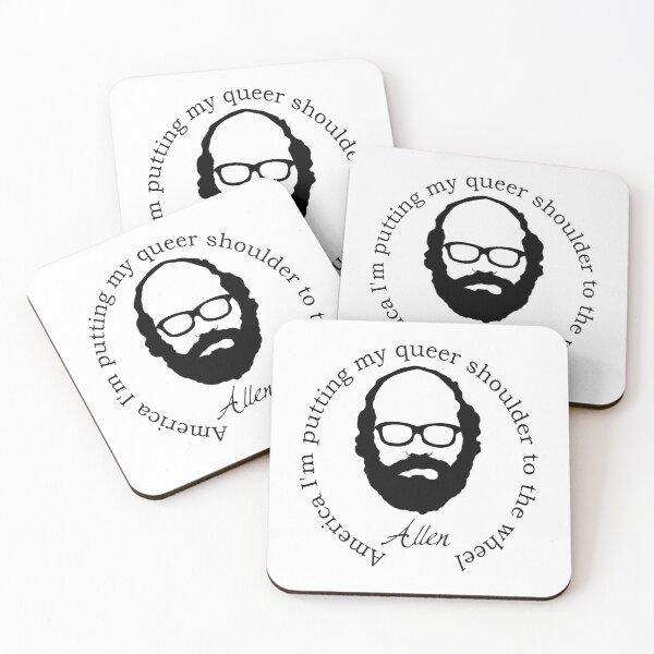 Item preview, People Call Me Slim Fit Allen Ginsberg Book Quote Retro Vintage designed and sold by Teston145Duerr.