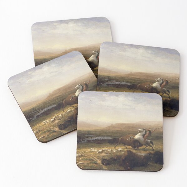 Item preview, The Last of the Buffalo (Bierstadt) designed and sold by ArtHistorical.