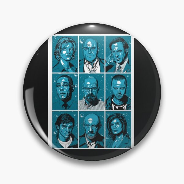Item preview, Breaking Bad character collage  designed and sold by johelenuo.