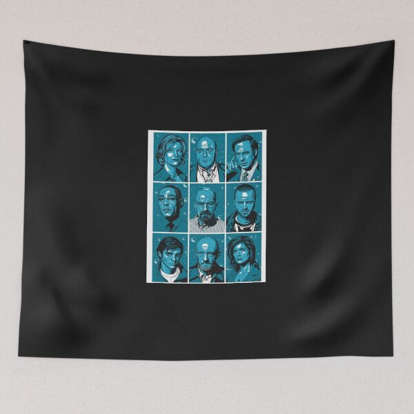 Item preview, Breaking Bad character collage  designed and sold by johelenuo.