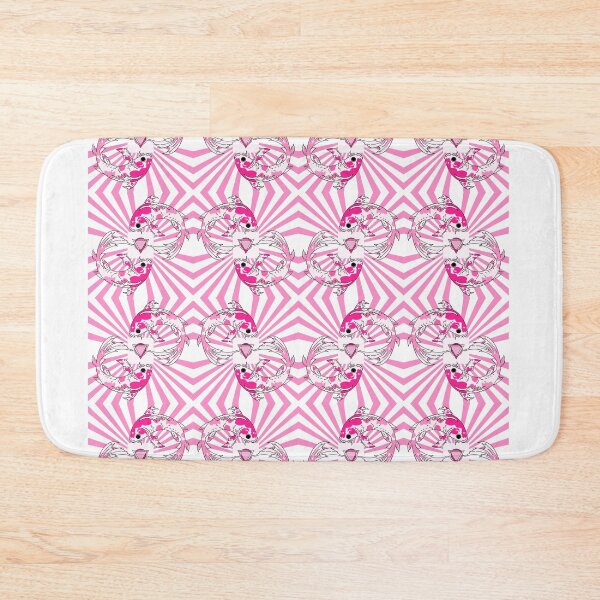 Item preview, The love carp in pink fashion seamless pattern designed and sold by MyMemoriesArts.
