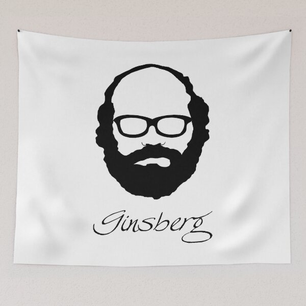 Item preview, Retro Vintage Purple Allen Ginsberg Poet Music Vintage Retro designed and sold by Teston145Duerr.