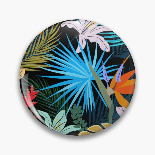 Item preview, Tropical exotic floral leaf - best home design  designed and sold by Amirsaat.