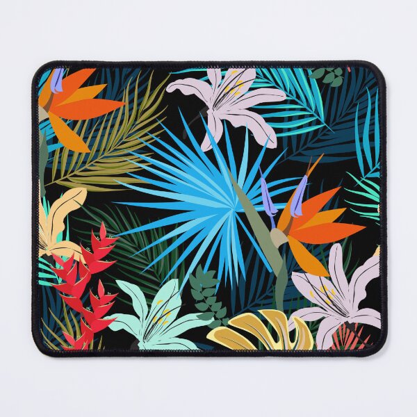 Item preview, Tropical exotic floral leaf - best home design  designed and sold by Amirsaat.