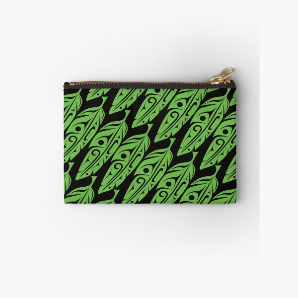 Item preview, Feathers - Lime Green - Angled designed and sold by Lou-ann Neel.