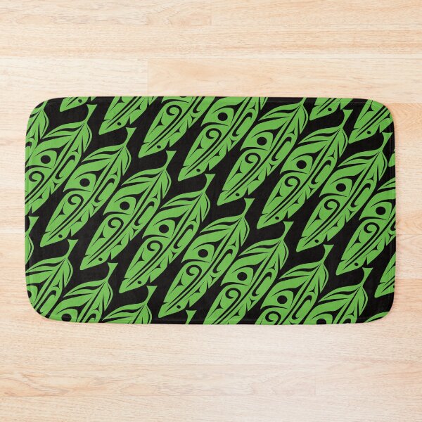 Item preview, Feathers - Lime Green - Angled designed and sold by Lou-ann Neel.