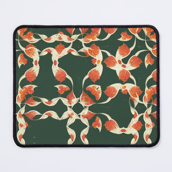 Item preview, Koi Fish Swimming Print designed and sold by isomoART.