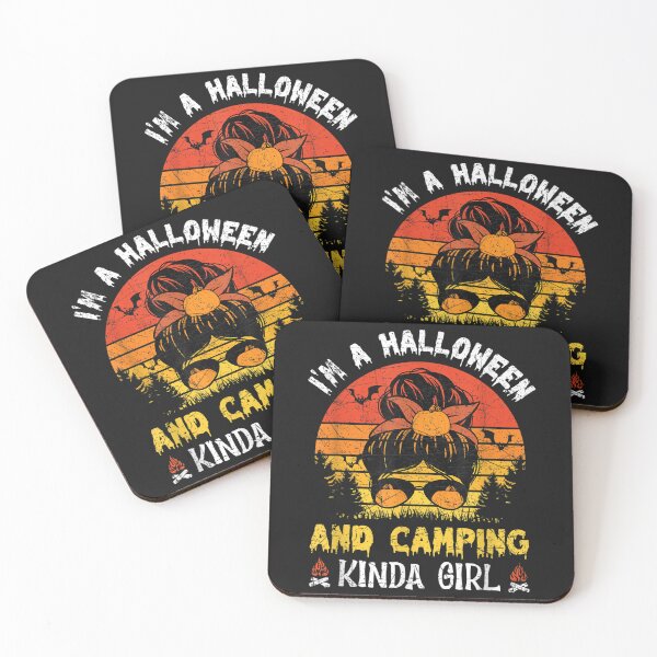 Item preview, Halloween Girl – Halloween Camping Queen Of Halloween T-Shirt designed and sold by Blank-Branson.
