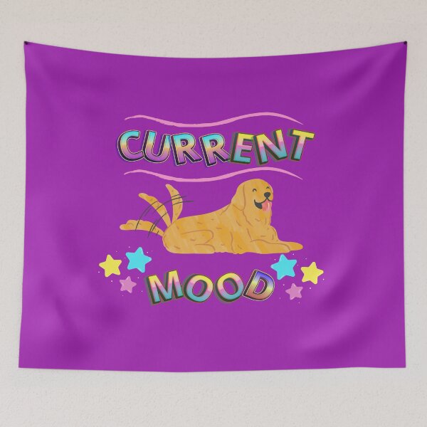 Item preview, Current Mood Happy Dog designed and sold by SimpleSteve.