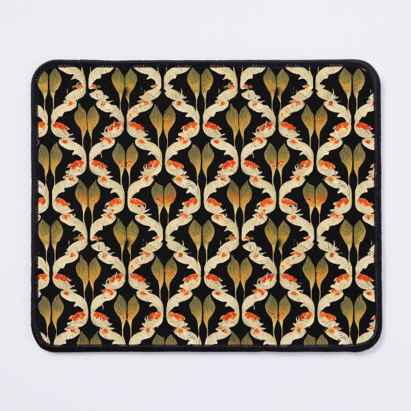 Item preview, Koi Fish Pond Print designed and sold by isomoART.