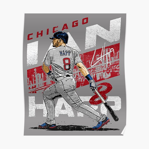 MLB Chicago Cubs City Connect (Ian Happ) Men's Replica Baseball